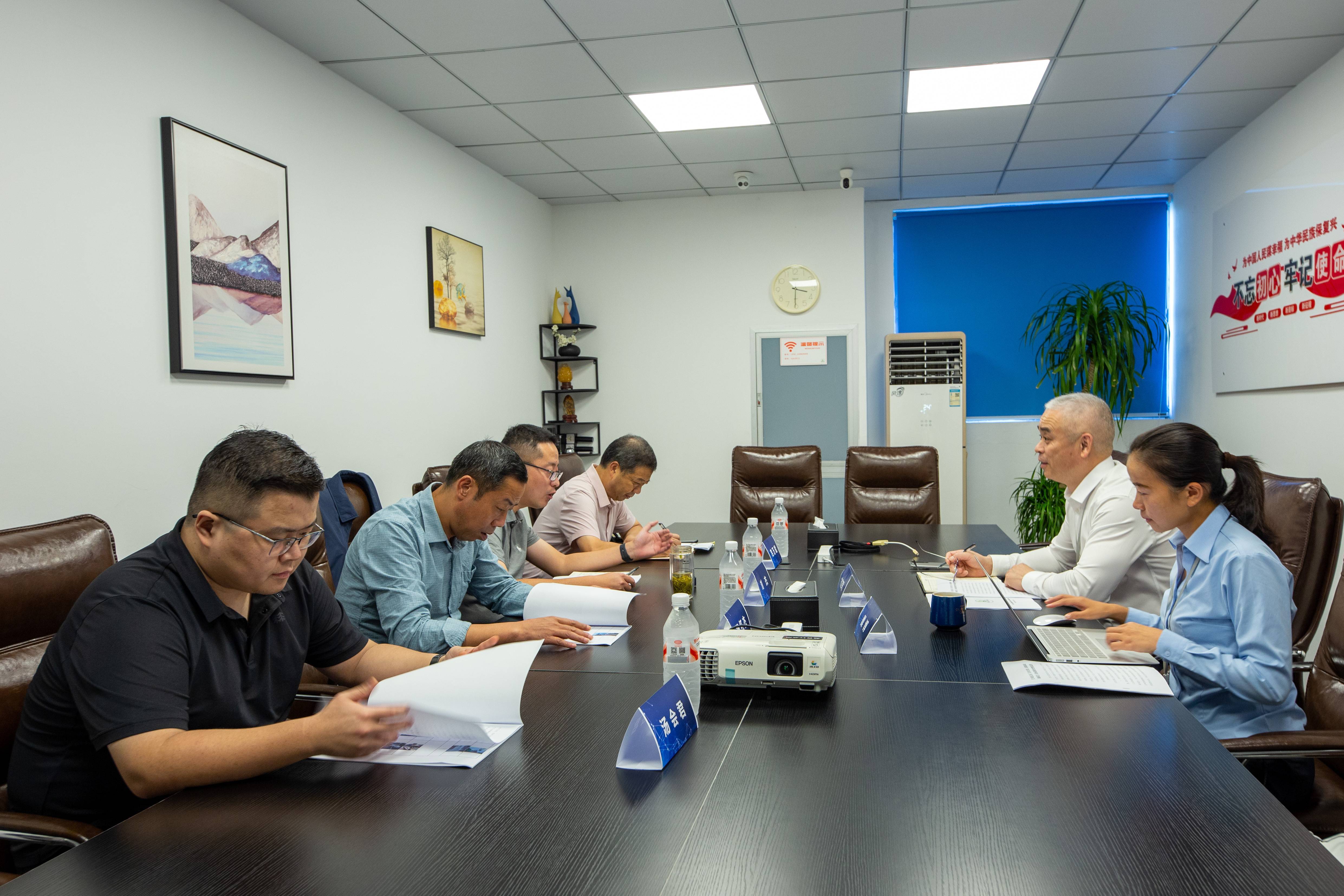 2025 10 15扬州市宝应生态环境综合行政执法局现场交流照片