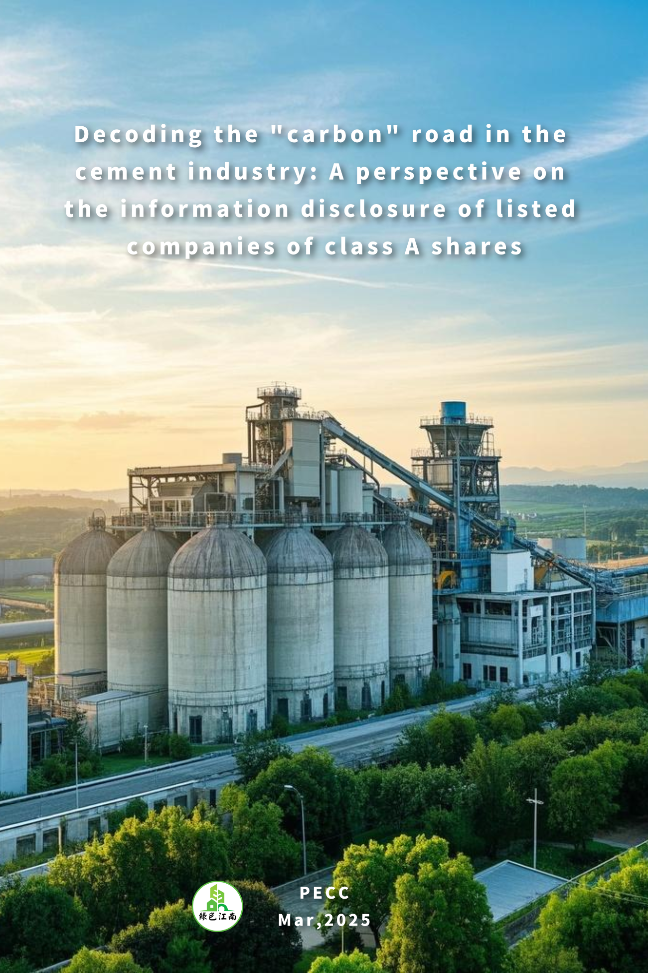 Decoding the "carbon" road in the cement industry: A perspective on the information disclosure of listed companies of class A shares
